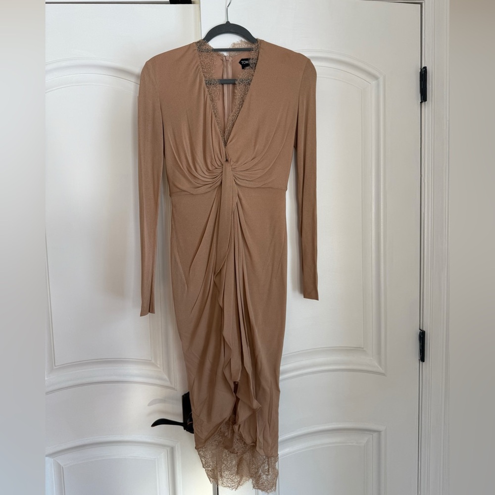 Tom Ford Beige Lace dress